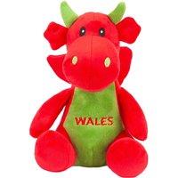 VFM e-Store Dragon Soft Toy Cute Plushie Huggable Cuddly Stuffed Toy Gift in Red