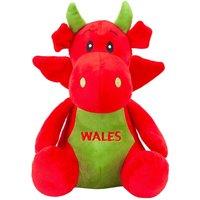 VFM e-Store Dragon Soft Toy Cute Plushie Huggable Cuddly Stuffed Toy Gift in Red