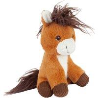 VFM e-Store Pony Soft Toy Cute Plushie Huggable Cuddly Stuffed Toy Gift in Brown