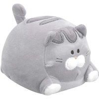 VFM e-Store Cat Soft Toy Cute Plushie Huggable Cuddly Stuffed Toy 13cm in Grey