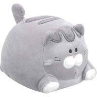 VFM e-Store Cat Soft Toy Cute Plushie Huggable Cuddly Stuffed Toy 20cm in Grey