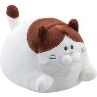VFM e-Store Cat Soft Toy Cute Plushie Huggable Cuddly Stuffed Toy 20cm in White