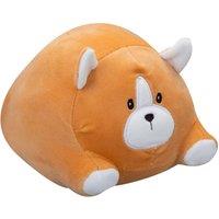 VFM e-Store Dog Soft Toy Cute Plushie Huggable Cuddly Stuffed Toy 20cm in Orange