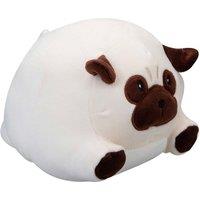 VFM e-Store Dog Soft Toy Cute Plushie Huggable Cuddly Stuffed Toy 20cm in White