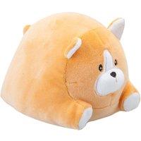VFM e-Store Dog Soft Toy Cute Plushie Huggable Cuddly Stuffed Toy 13cm in Orange