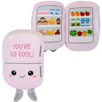 VFM e-Store Fridge Soft Toy Cute Plushie Huggable Cuddly Stuffed Toy 15cm in Pink