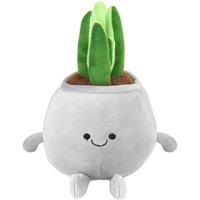 VFM e-Store Potted Plants Soft Toy Cute Plushie Huggable Cuddly Stuffed Toy 20cm in White
