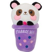 VFM e-Store Cat Sloth Unicorn Panda Bubble Tea Soft Toy Cuddly Stuffed Toy 25cm in Purple