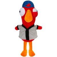 VFM e-Store Goose Goose Duck Soft Toy Cute Plushie Huggable Cuddly 23cm in Red