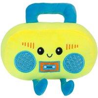 VFM e-Store Home Clock Soft Toy Cute Plushie Huggable Cuddly Stuffed Toy 27cm in Yellow