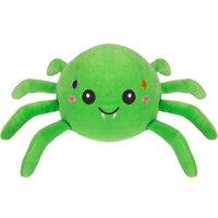 VFM e-Store Spider Soft Toy Halloween Themed Plush 14cm x 15cm Green X 1 | Size: 14 cm x 15 cm