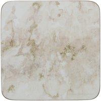 Creative Tops Grey Marble Pack Of 4 Premium Coasters in Light Stone