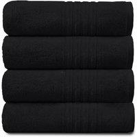 GAVENO CAVAILIA 4 Pack Hampton Towel in Black