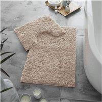 GAVENO CAVAILIA 2 Piece Zero Twist Bath Mat Set in Pink