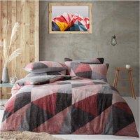 GAVENO CAVAILIA Lichfield Printed Duvet Cover in Pink | Size: Single