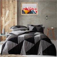 GAVENO CAVAILIA Lichfield Printed Duvet Cover in Charcoal | Size: King