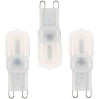 BHS Lighting Pack of 3 2W G9 Capsule Bulb Cool White