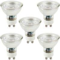 BHS Lighting 5 Packs of 5W Natural White GU10 LED Light Bulbs