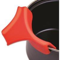 mysmartbuy Slip-On Spout - Red Flexible Silicone Pouring Lip for Bowls & Pans