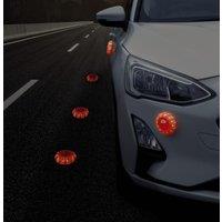 mysmartbuy LED Magnetic Warning Light - Shatterproof & Rainproof Vehicle Safety Light with Magnets & Hanging Hooks - 5 Lighting Modes in Orange