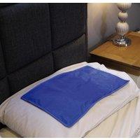 mysmartbuy Cooling Gel Mat Pillow Insert - Blue PVC Cool Gel Pillow Inlay Pad for Natural Cooling & Comfort - Measures 51 x 33.5cm