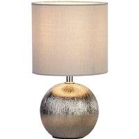 Lighting Collection Silver Ball Table Lamp