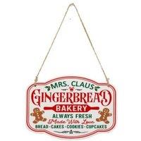 Garden Greatness Gingerbread Bakery Hanging Sign | Size: 1 Pack
