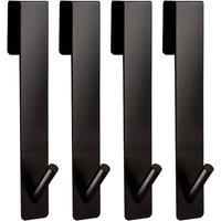 Beldray Stainless Steel Shower Screen Hooks in Black