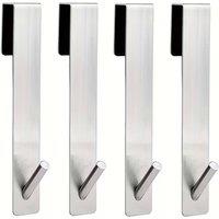 Beldray Stainless Steel Shower Screen Hooks in Silver