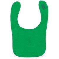 Larkwood Plain & Contrast Bib in Green