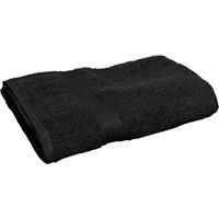 Towel City Luxury Range Guest Towel (550 GSM) in Black