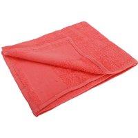 SOL'S Island 50 Hand Towel (50 X 100cm) in Red | Size: 50 X 100 cm