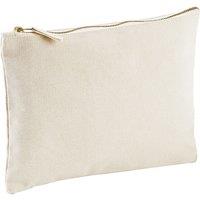 Westford Mill Canvas Accessory Case in Natural | Size: Large