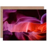 Artery8 Graph Landmark Rock Formation Canyon Arizona Art Card