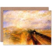 Artery8 J M W Turner Rain Steam Speed Great Western Railway Card