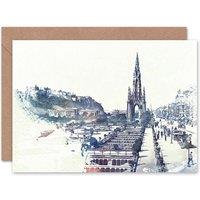 Artery8 Princes Street Edinburgh 1900 Birthday Card
