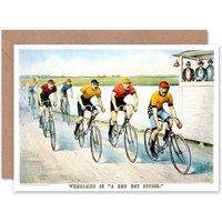 Artery8 Sport Memorabilia Cycling Bicycle Racing USA Art Card
