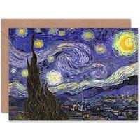 Artery8 Vincent Van Gogh Starry Night Old Master Painting Card