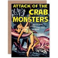 Artery8 Movie Film Attack Monsters Sci Fi Monster Art Card