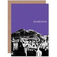 Artery8 Photo Landmark Arthur's Seat Edinburgh Scottish Scotland Card