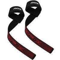 RDX SPORTS Gym Cotton Gel Strap in Black | Size: Standard