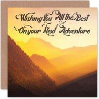 Artery8 Travel Leaving Next Adventure Goodbye Card