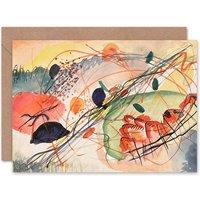 Artery8 Wassily Kandinsky Aquarell Japan Art Blank Just to Say Card