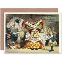 Artery8 Alice in Wonderland Tenniel Queen Art Card