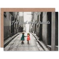 Artery8 Little Girls Therapy Friendship Friends Card