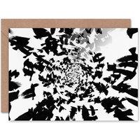 Artery8 Photo Little Planet World Gothic Murder Crows Art Card