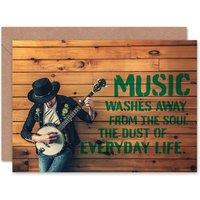 Artery8 Quote Motivation Music Washes Auerbach Quote Card