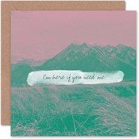 Wee Blue Coo Bereaved Here If You Need Sympathy Card