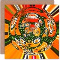 Artery8 Abstract Design Klimt Theme Art Blank Just to Say Card