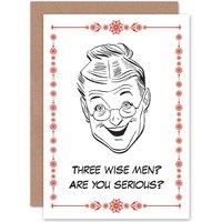 Artery8 One Wise Woman Greetings Card in White